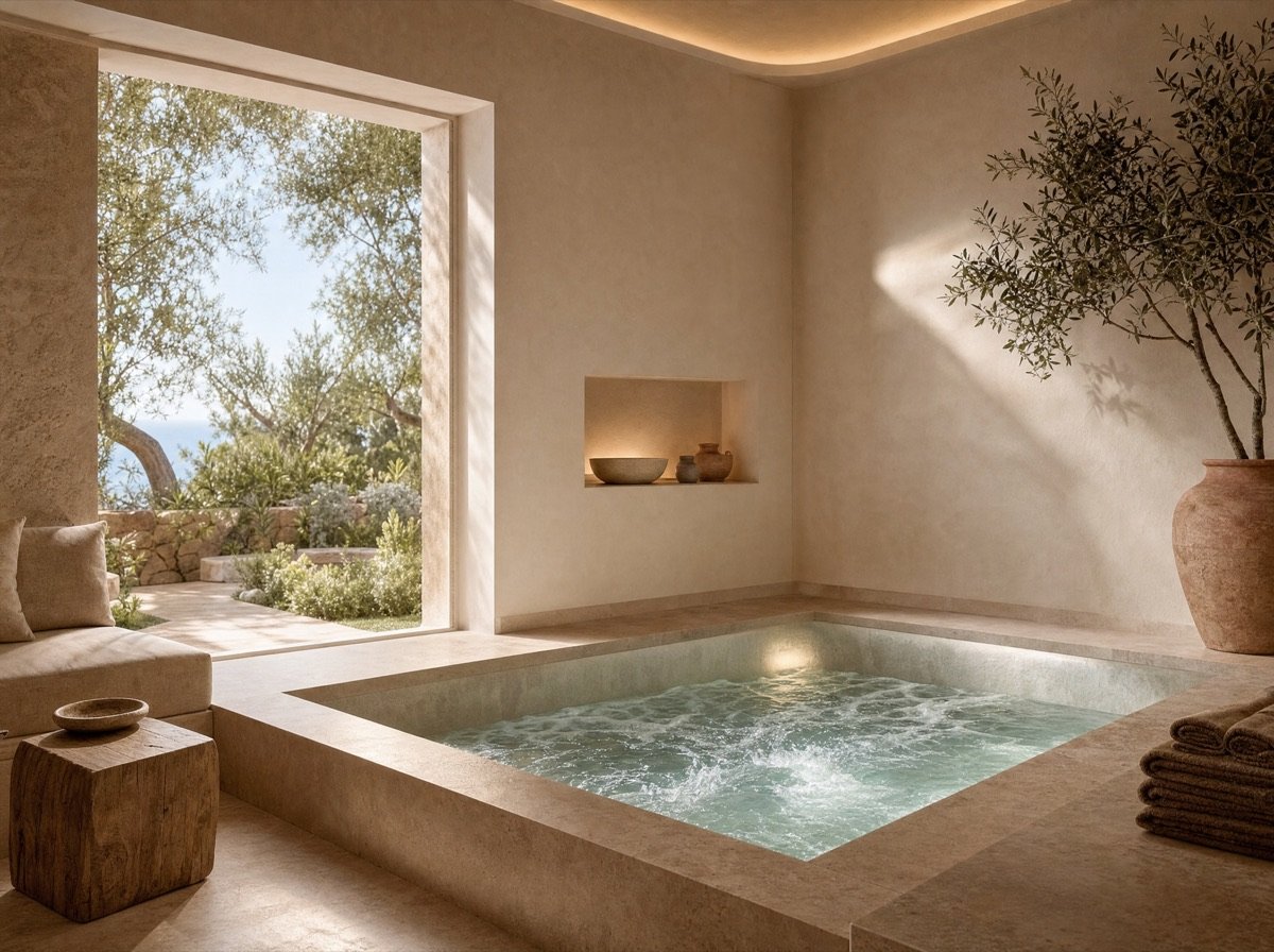 Minipiscina idromassaggio da interno